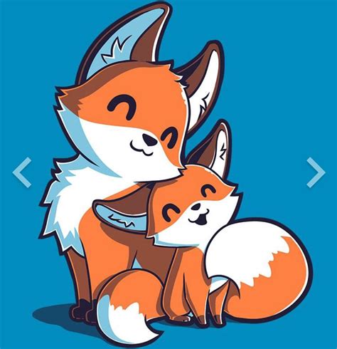 Cute Fox Drawing, Cute Animal Drawings Kawaii, Cute Cartoon Drawings, Anime Animals, Baby ...