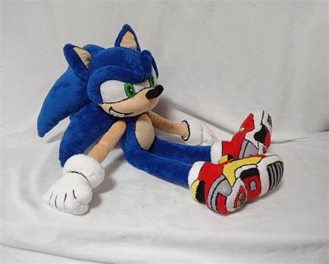 Custom Plush Just Like Sonic Adventure 2 With Soap Shoes - Etsy