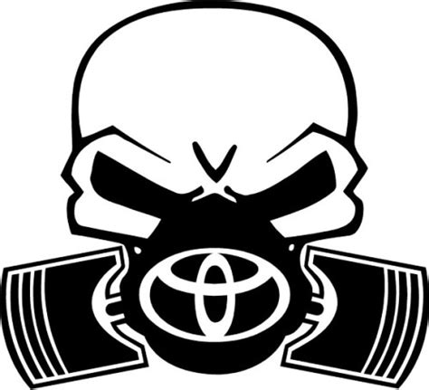 Other Artwork - Toyota Skull Sticker was listed for R99.00 on 17 Sep at 15:01 by ooschris in ...