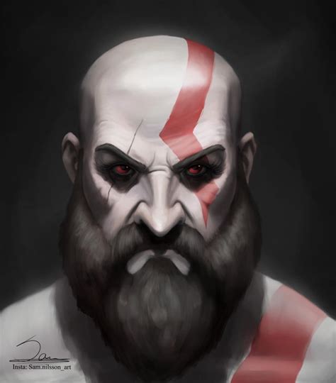 Kratos [Fan-art] : r/GodofWar