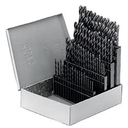 Black Oxide Wire Gauge Drill Bit Sets - Vermont American