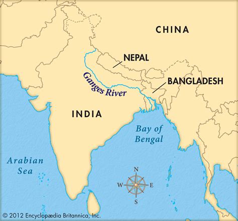 Where Is The Ganges River In India Map Map Of World | The Best Porn Website