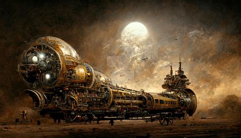 Space Train by pesastre on DeviantArt