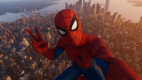 Spiderman NYC Skyscraper, HD Games, 4k Wallpapers, Images, Backgrounds, Photos and Pictures