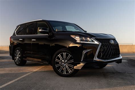 20 Lexus Lx 570 Lx570 Three 3rd Row Sport & Luxury Mark Lev 4wd Black 3