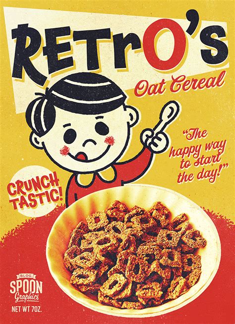 How To Create a Retro Cereal Box Design with a Mascot Character