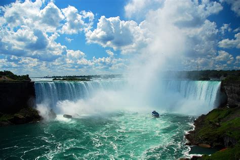 Majestic Niagara Falls: A Stunning 4K Ultra HD Wallpaper of Nature's Wonder