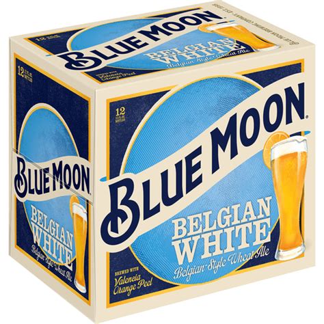 Blue Moon 12 Pack Bottles | Seasonal & Craft | Festival Foods Shopping