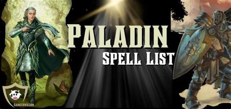 Paladin Spells 5e DnD Guide