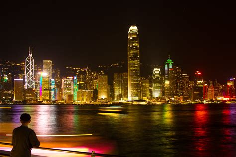 Hong Kong Island at Night | Hong Kong Island skyline from Ko… | Flickr