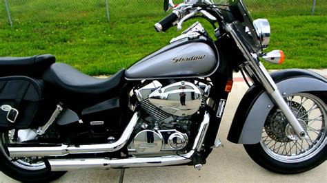 2005 Honda Shadow 750 Aero VT750 ACE Overview Review Walk Around - YouTube