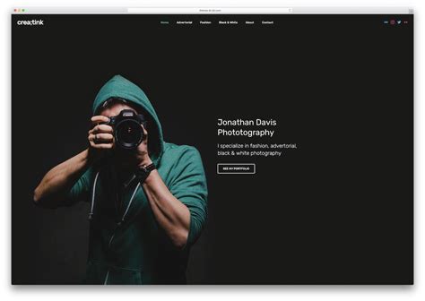 Website Templates Photography