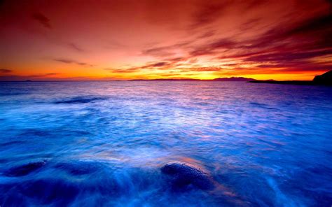 Ocean Sunset Wallpapers - Wallpaper Cave