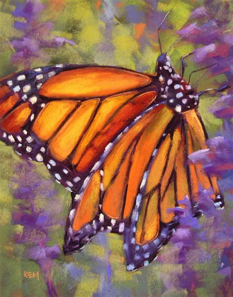 Painting My World: How to Paint a Monarch Butterfly ...Pastel Demo