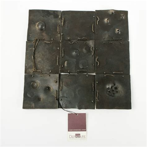 Metal Tile Wall Decor | EBTH