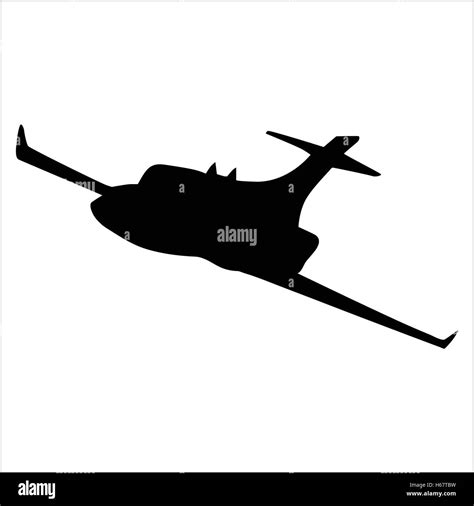 Planes black silhouette Stock Vector Image & Art - Alamy