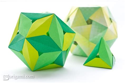 Modular Origami Polyhedra by Tomoko Fuse - Go Origami