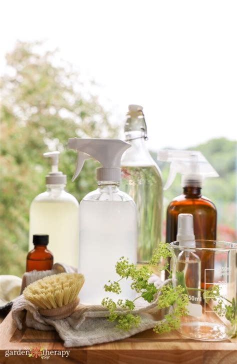 9 DIY Natural Cleaning Products for a Greener Home - Garden Therapy