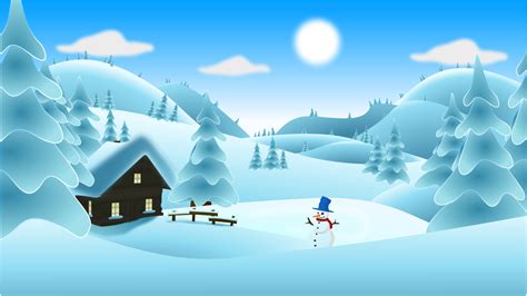 Winter Scenery Clip Art Image - ClipSafari