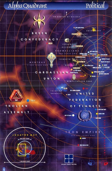 Alpha Quadrant Map | Star trek rpg, Star trek enterprise, Science et vie