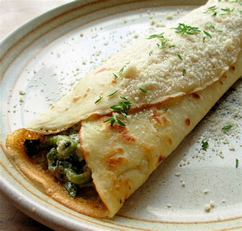 Savory Mushroom, Spinach & Cheese Crepes Recipe - Food.com