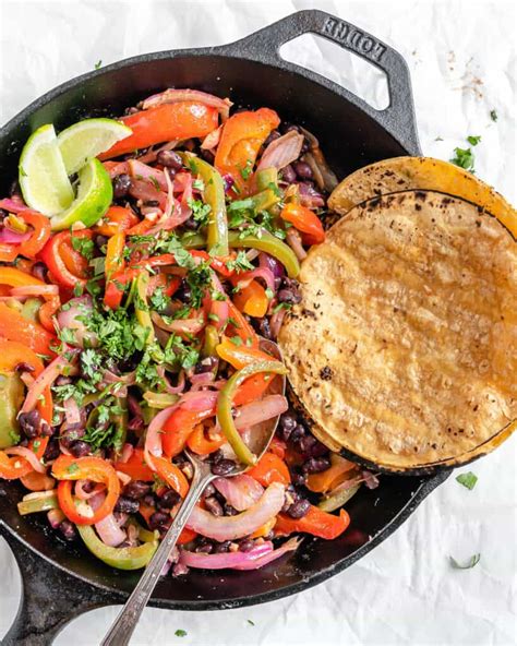 Vegetable Fajita Tacos - Plant-Based on a Budget