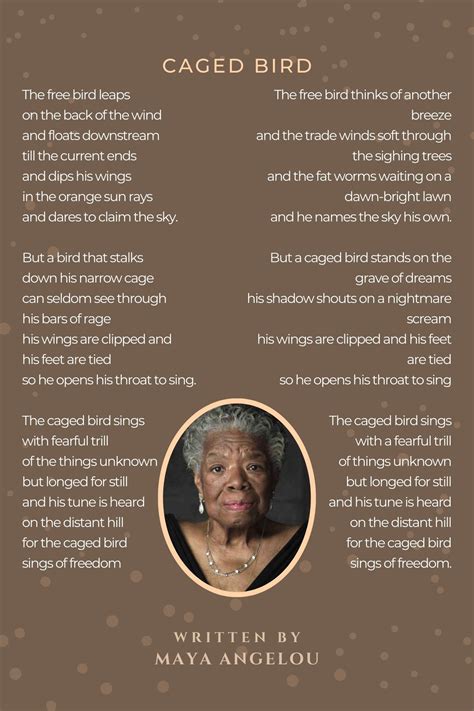 What Is Maya Angelou Most Famous Poem - Infoupdate.org