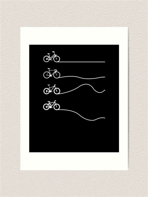 "Bike Types Tracks" Art Print by hadicazvysavaca | Redbubble