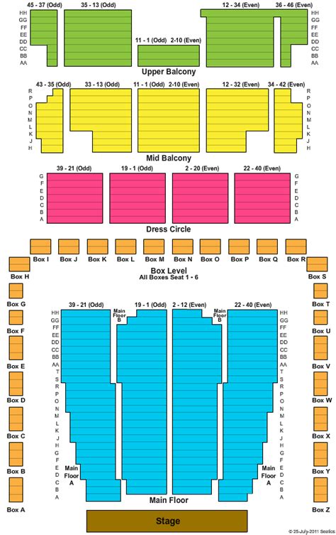 Smokey Robinson Tickets | Seating Chart | Detroit Symphony Orchestra Hall