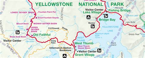 Yellowstone National Park Maps - Official Park Map, Topo and More