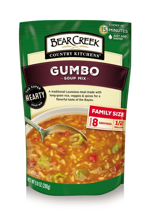 Bear Creek Country KitchensÂ® Gumbo Soup Mix 9.8 oz. Pouch - Walmart.com