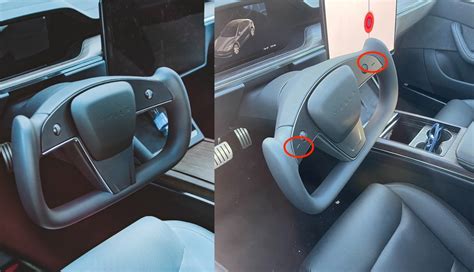 New Tesla Model S Plaid photos reveal small update to the yoke steering wheel