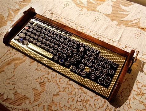 Keyboard Mouse Combo - Antique Looking Victorian Styling - Steampunk ...