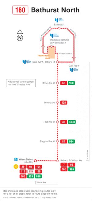 Toronto Transit Commission route 160 'Bathurst North' - CPTDB Wiki