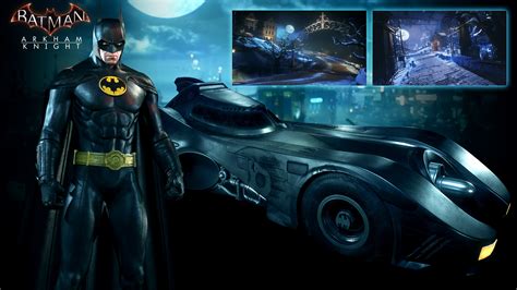 Batman Arkham Knight Gets the Amazing 1989 Tim Burton Costume & Batmobile Skins Next Month