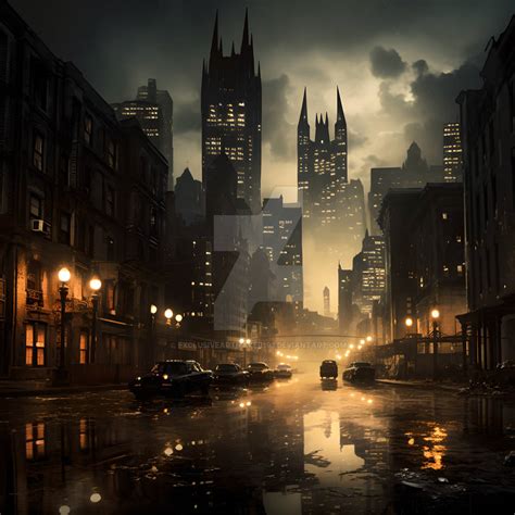 Gotham City. Concept Art of by exclusiveartmaker193 on DeviantArt