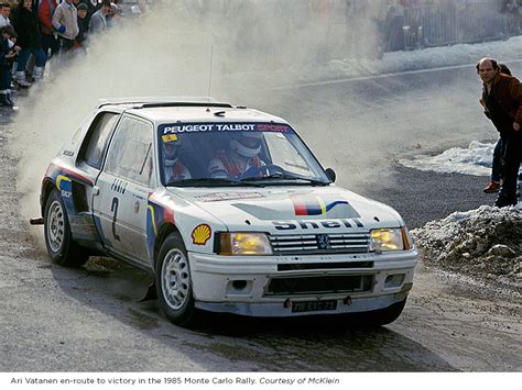 You Can Bid on the Peugeot 205 T16 Group B Rally Car Driven by Ari ...