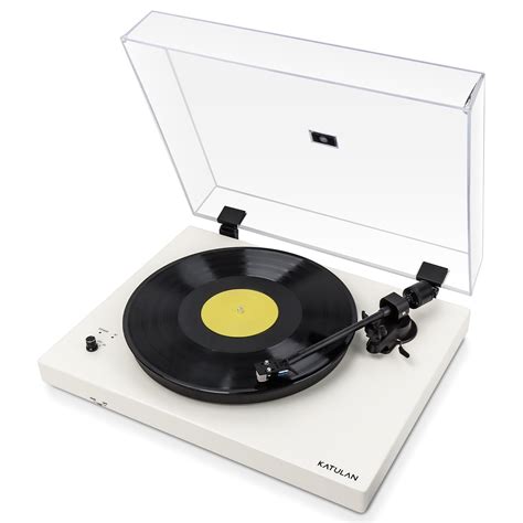 Vinyl Record Player with Bluetooth Connection, High-Fidelity Turntable ...