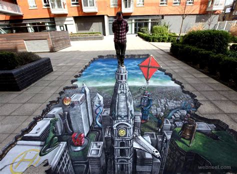 50 Incredible 3D Street Art works from the worlds best street artists