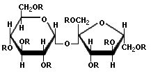 General structure of Olestra (OLEAN) R-acyl group of fatty acids | Download Scientific Diagram