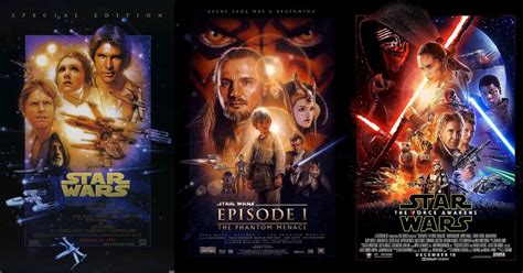 Star Wars Official Movie Posters Lot Detail - The Art of Images