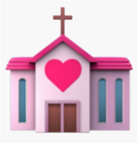 #emoji #church #nichememe - Wedding Church Emoji, HD Png Download , Transparent Png Image - PNGitem