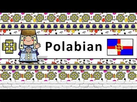 The Sound of the Polabian language (Numbers, Phrases & The Lord's Prayer) : r/slavic