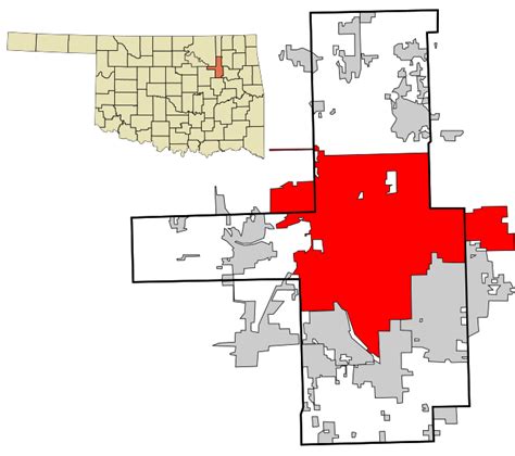 Image: Tulsa County Oklahoma incorporated and unincorporated areas Tulsa highlighted