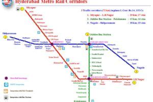 Hyderabad Metro Stations List, Map, Timings,Contact number - Hyderabad City