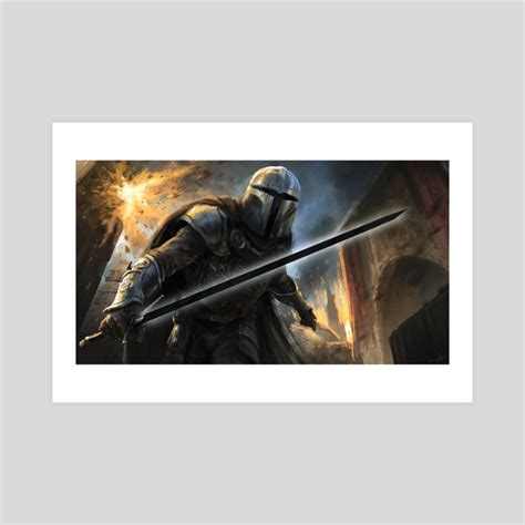 Mandalorian Knight, an art print by Imad Awan - INPRNT