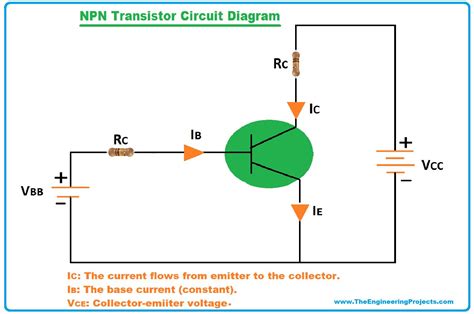 Npn Transistor Circuit Diagram