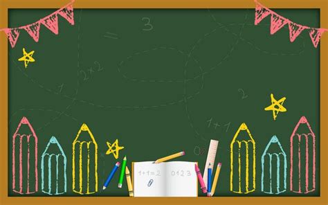 Creative Cartoon Blackboard Welcome New Student Background Material, Blackboard, Primary, School ...