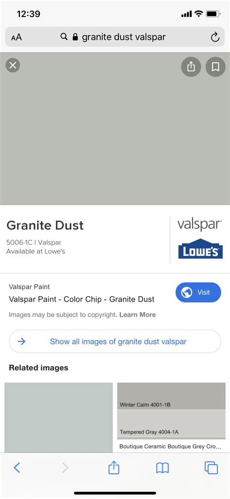 Granite dust | Valspar paint colors, Valspar paint, Granite