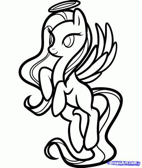 Pony Drawing Base | Free download on ClipArtMag